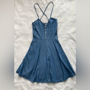 SO Light Blue Denim Dress